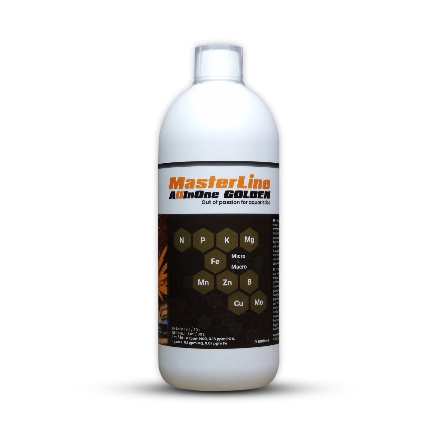 MasterLine All in One Golden - Fertilizzante Completo per Caridine e Piante