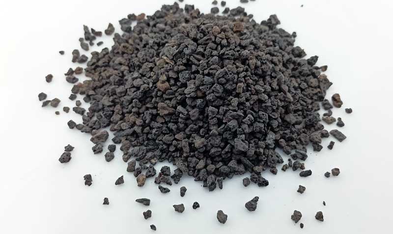 Lava gravel Black 2-3mm (1kg)