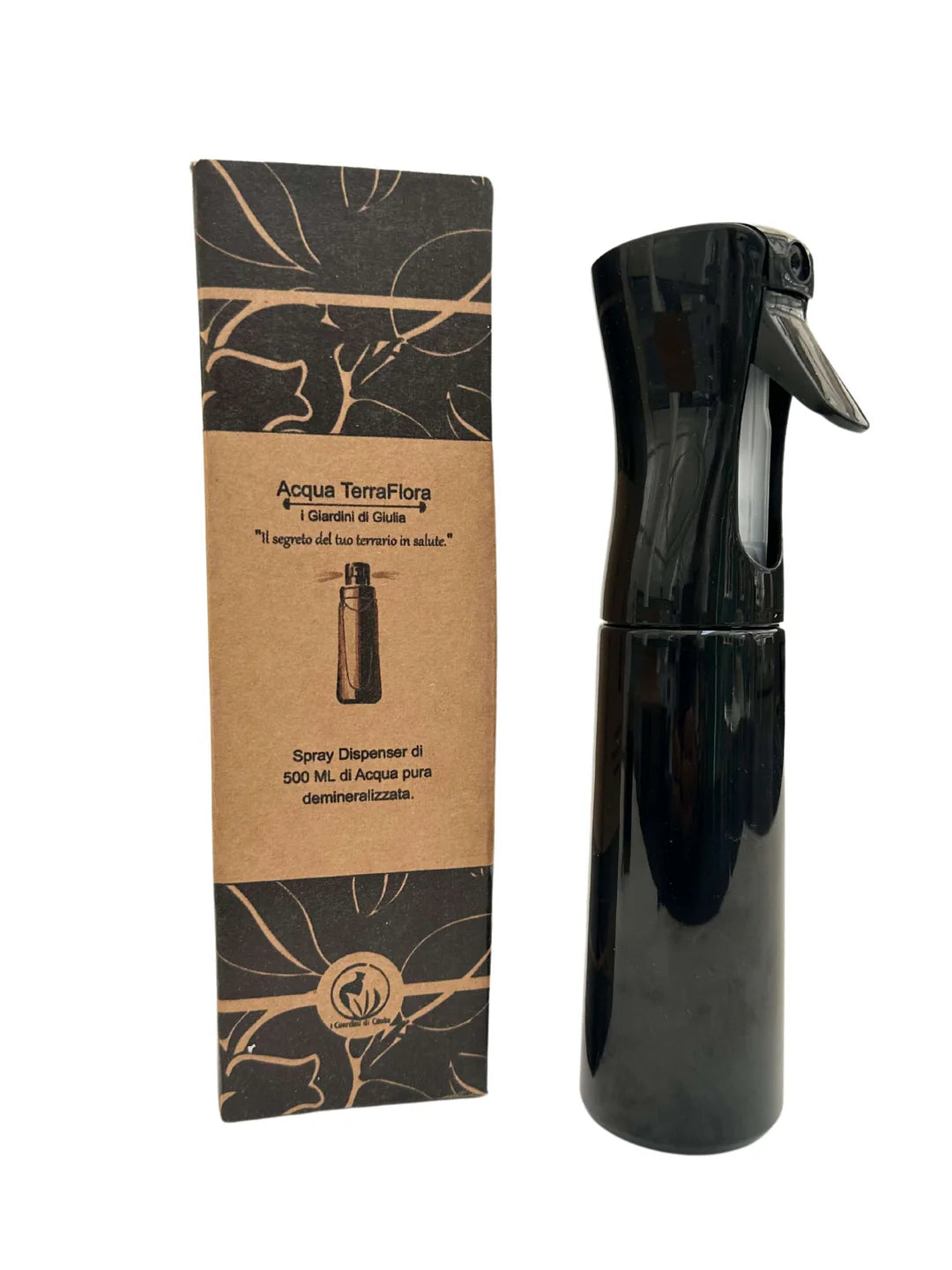 AcquaFlora - Spray Dispenser da 500 ml per la Cura e Manutenzione del Terrario