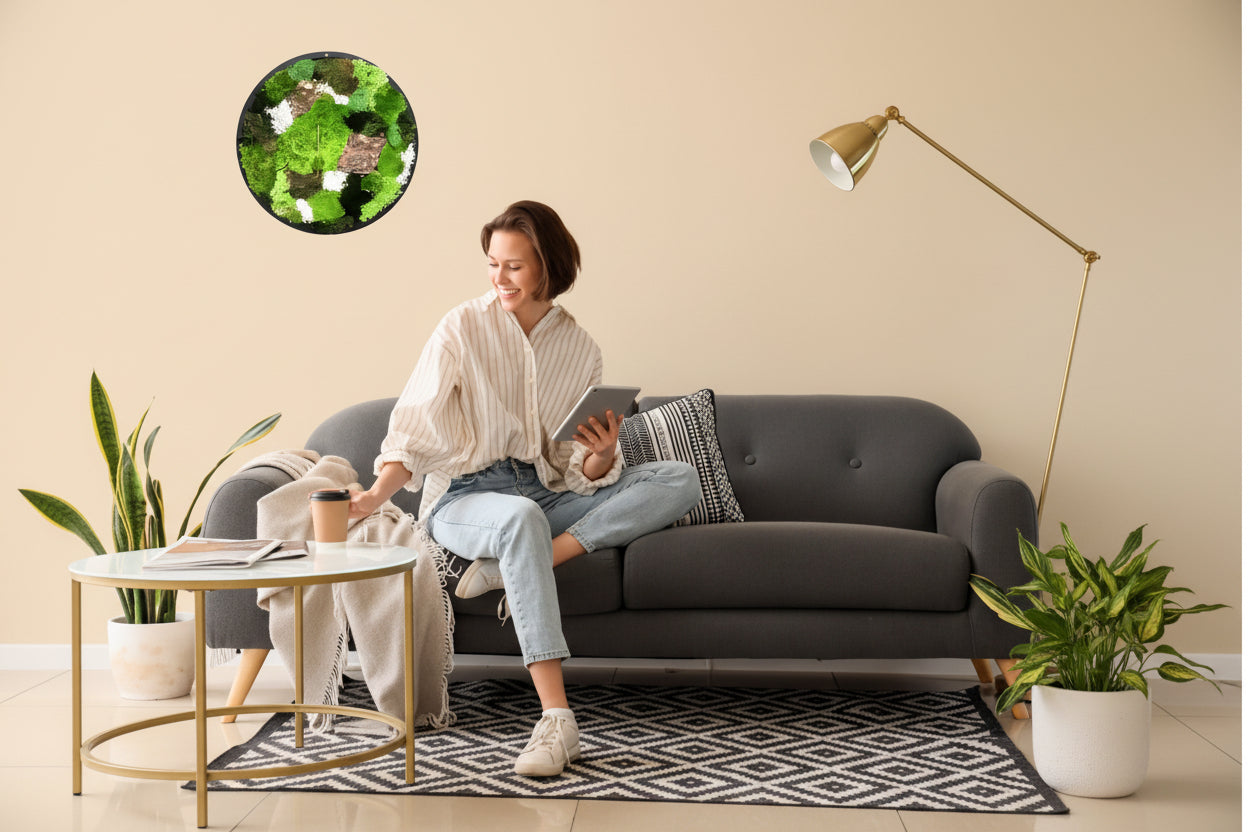 Quadro tondo diametro 30 cm kit fai da te